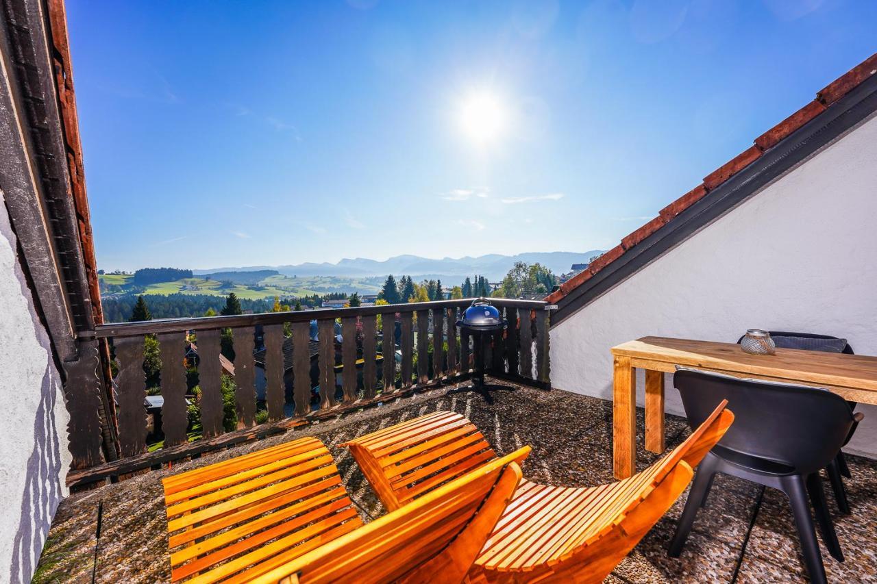 Allgaeu Chalet Mit Berg-Panorama Oberreute Esterno foto